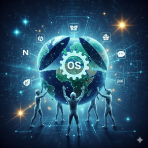 Open Source bildhaft dargestellt