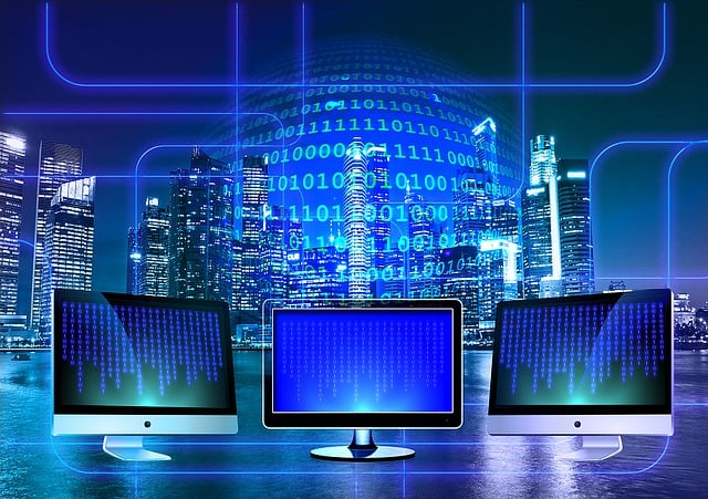 Monitore vor Skyline